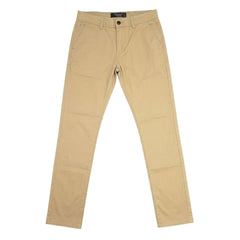 Soviet Mens Maldini Slim Leg Modern Fit Chinos In Khaki