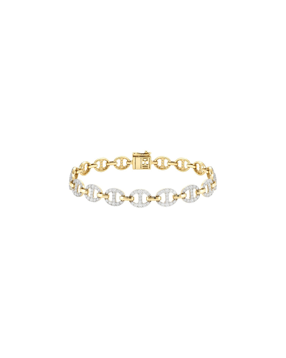 Bond Of Love Full Diamond Link Bracelet