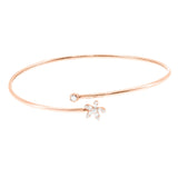 Daisy Diamond Flower Bangle