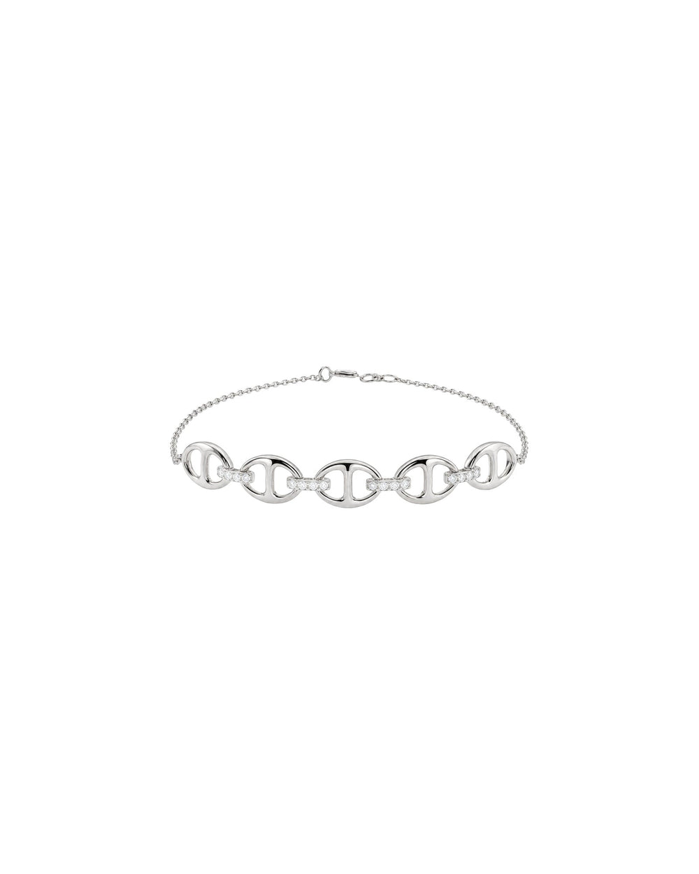 Bond Of Love Diamond Link Bracelet