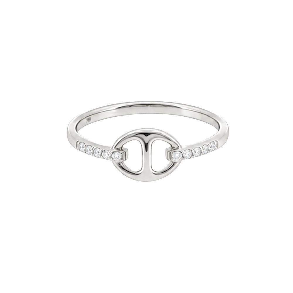 Bond Of Love Diamond Link Ring