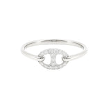 Bond Of Love Full Diamond Link Ring