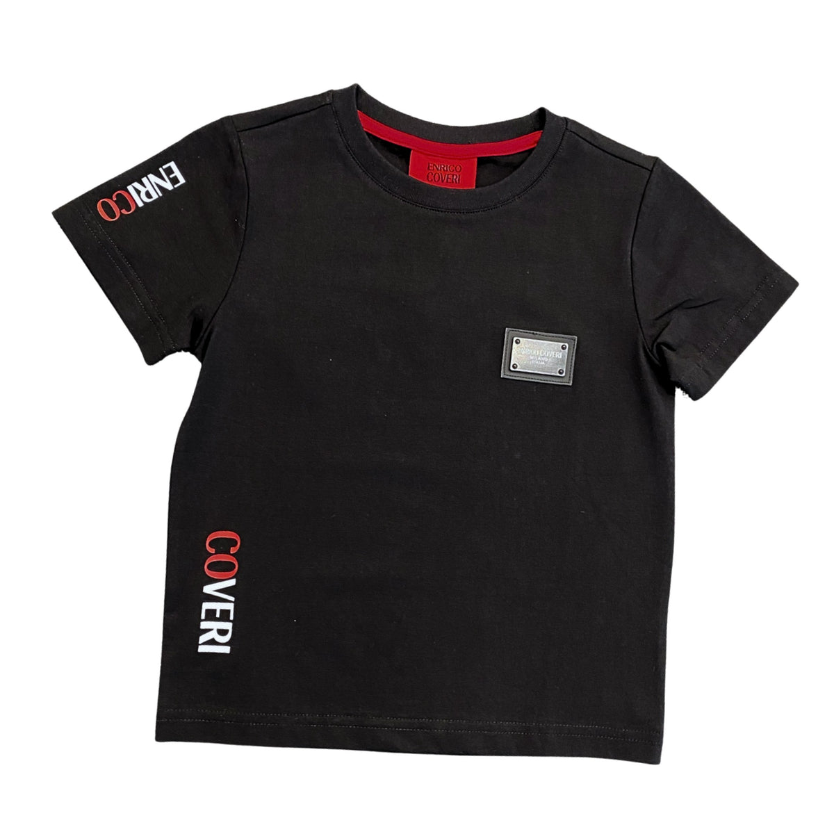 Enrico Coveri Tee Boys T-Shirt In Black
