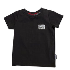 Enrico Coveri Boys Tee T-Shirt In Black