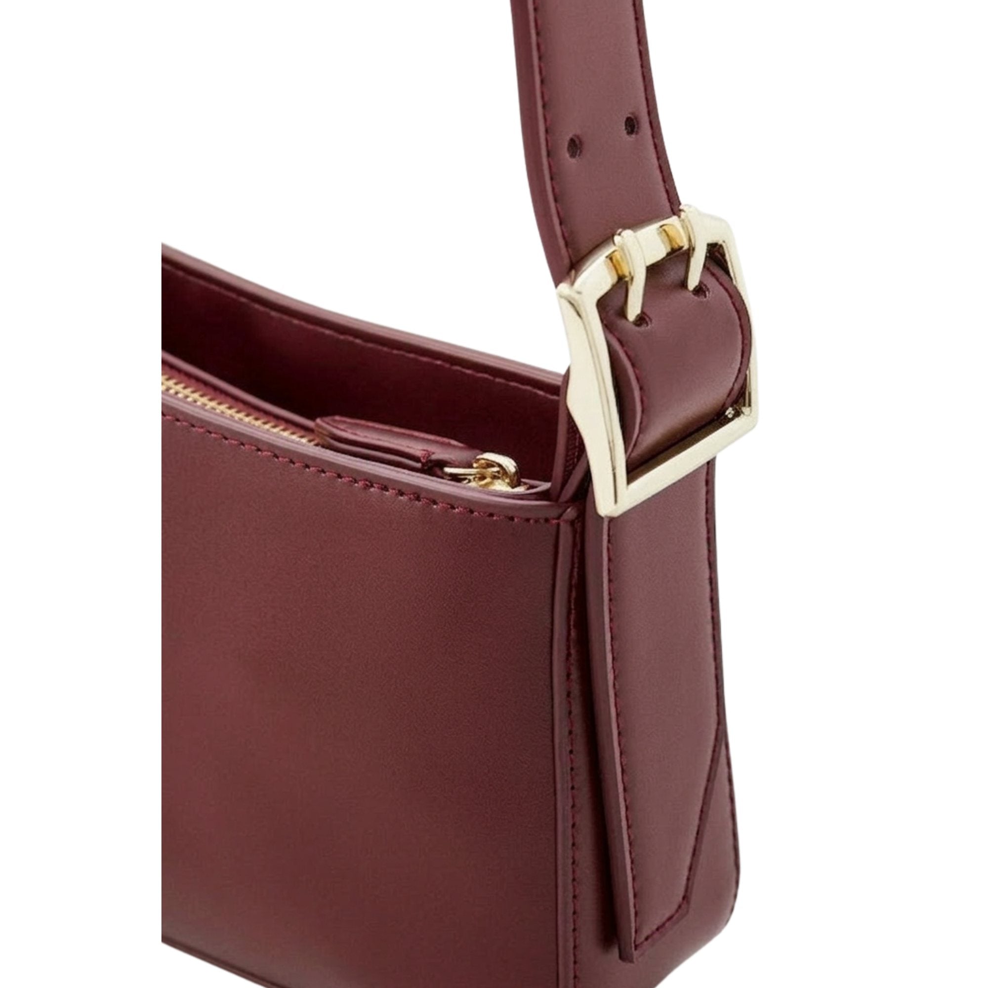 La Martina Heritage Shoulder Bag In Burgundy