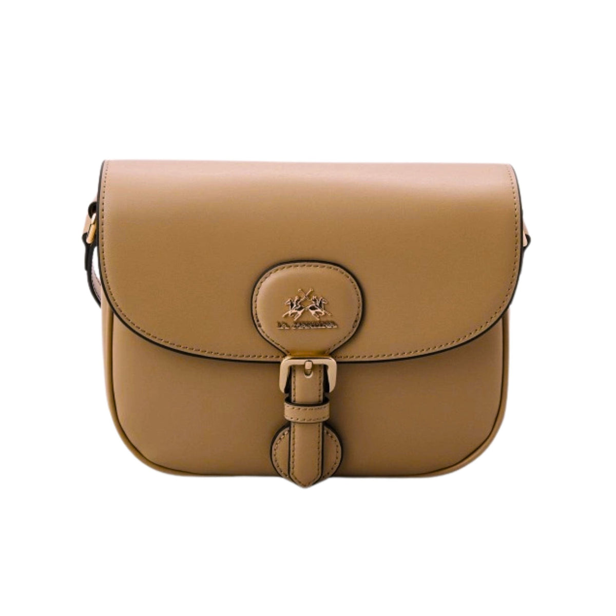 La Martina Heritage Crossbody Bag In Brown