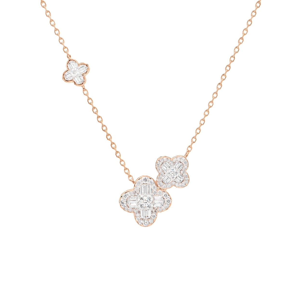 Clover Diamond Necklace