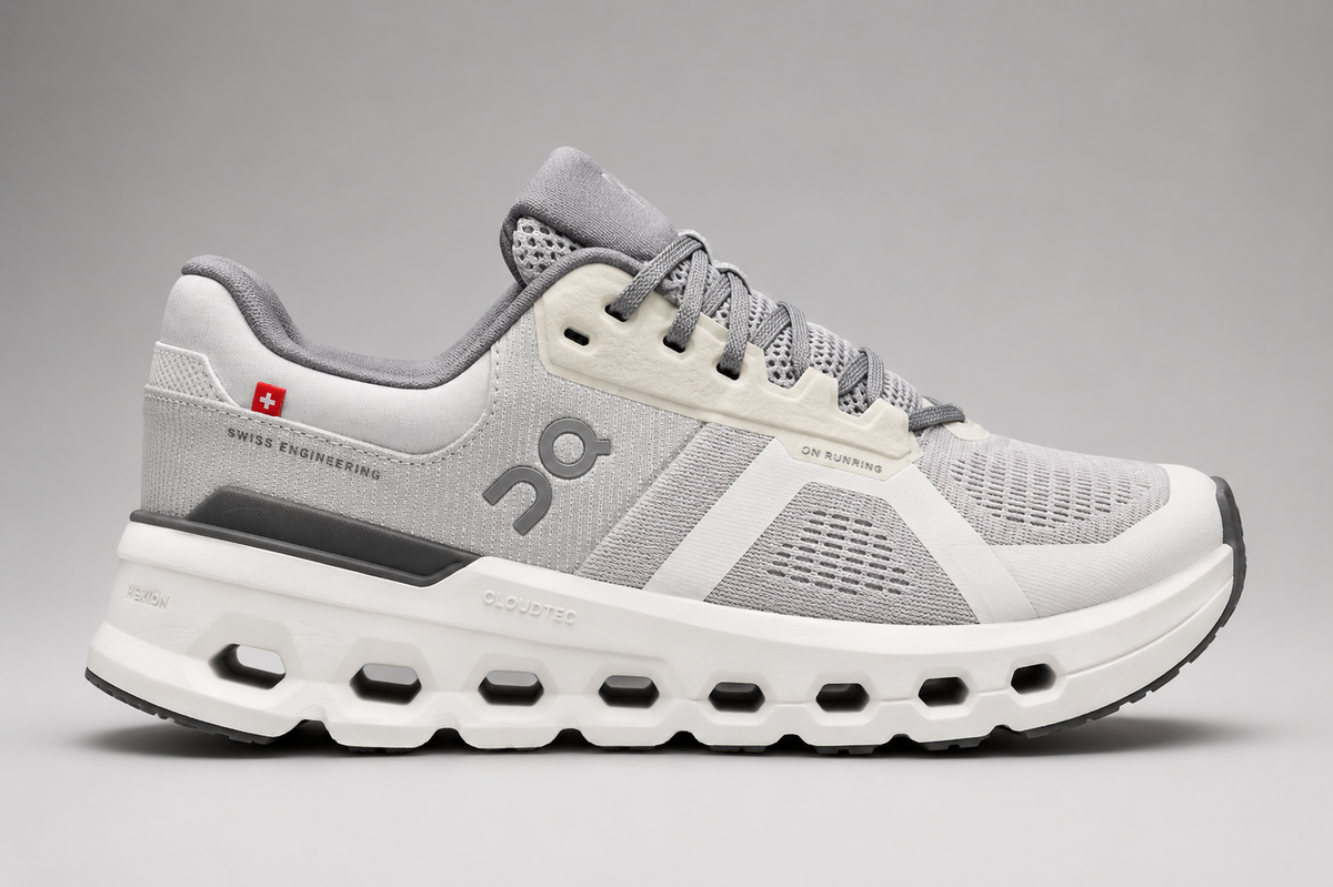 On Cloud Womens Cloudrunner 2.0 Shoes In Frost