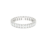Oval Full Eternity Wedding Band