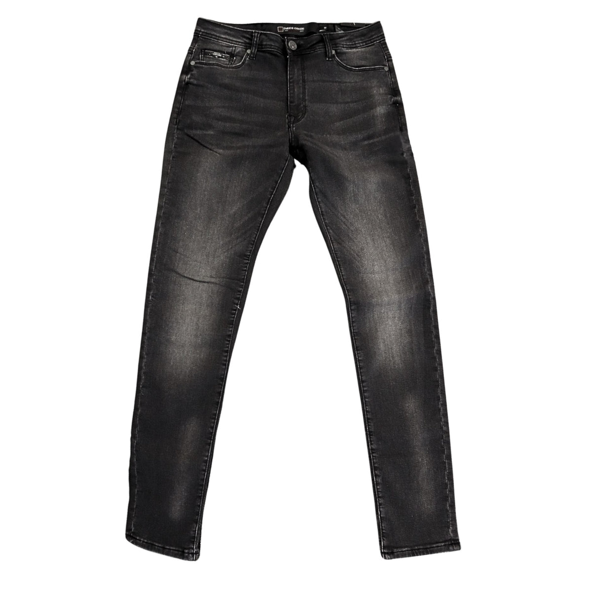 Enrico Coveri Mens Chris Jeans In Black