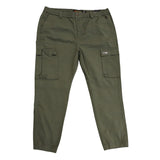 Enrico Coveri Mens Cargo Pants In Olive