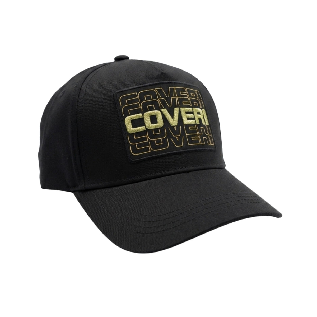 Enrico Coveri Mens 6 Cap In Black