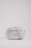 Sissyboy Basic Camera Sling Bag In Silver