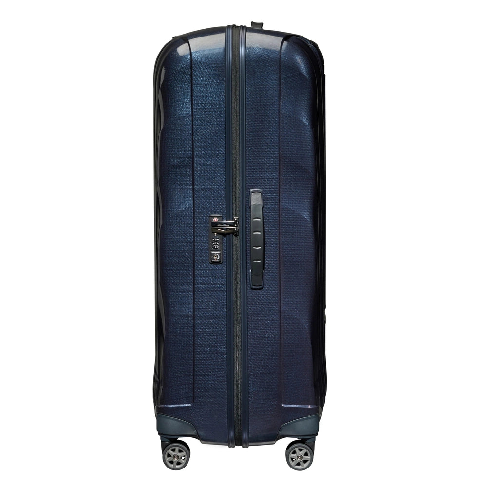 Samsonite C Lite Spinner Trolley Bag In Midnight Blue