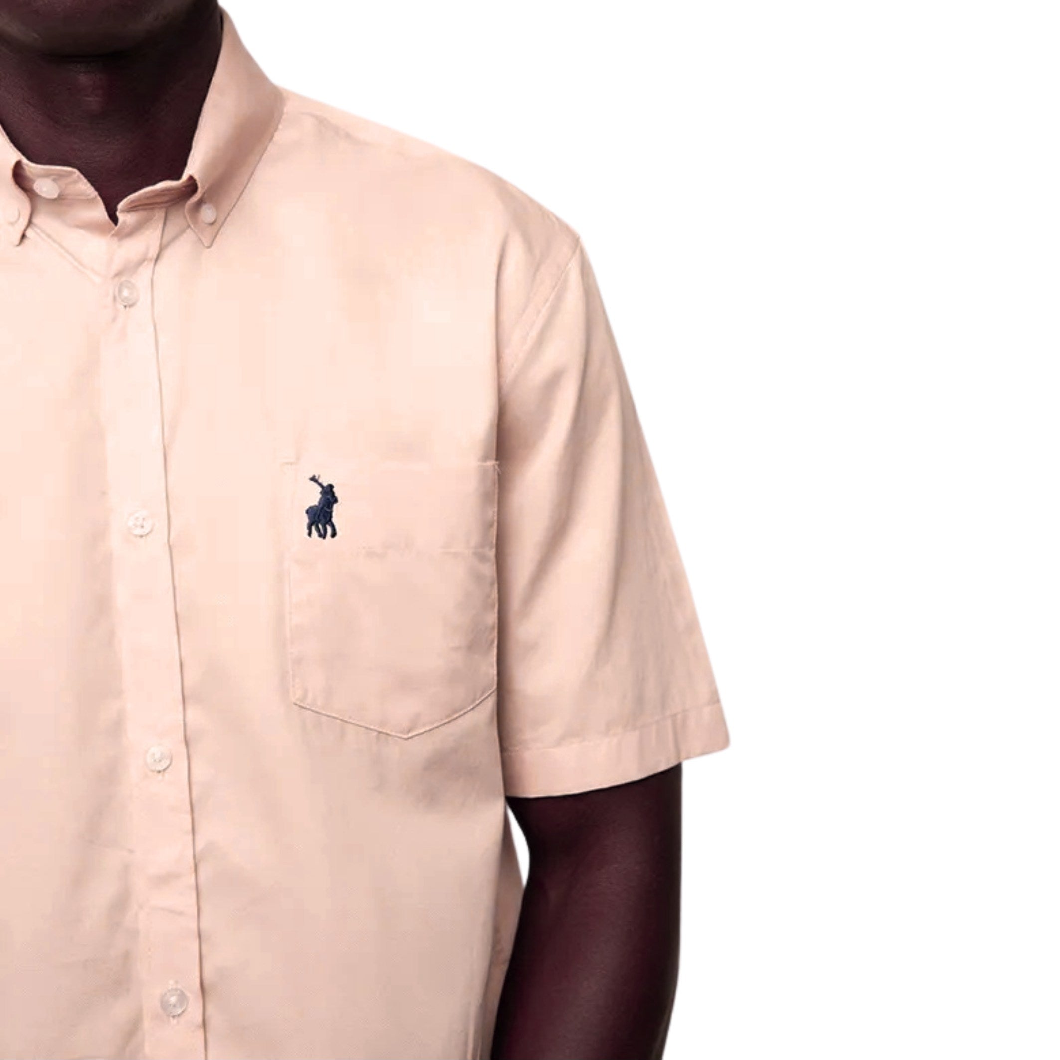 Polo Mens Textured Shirt In Dark Pink