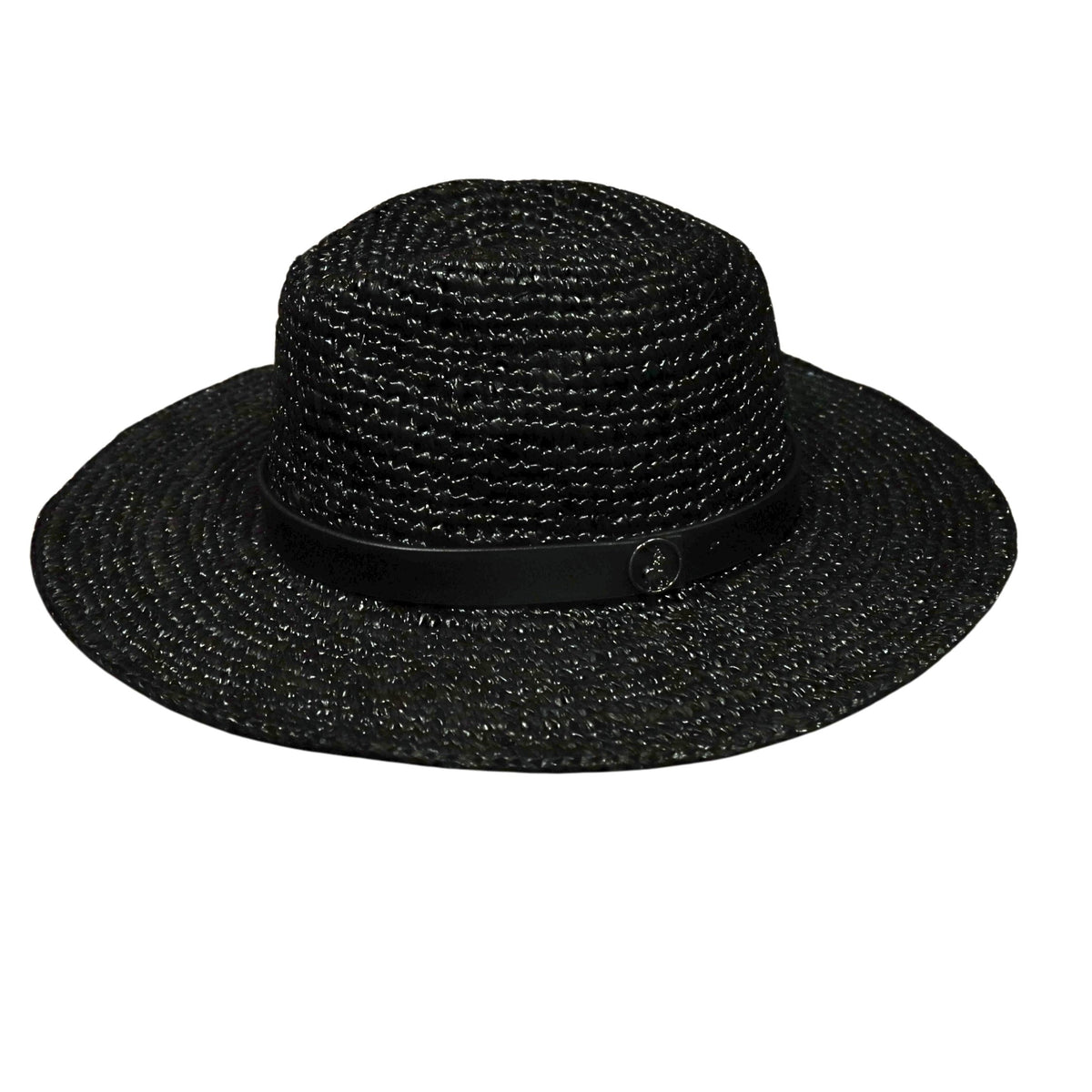 Polo Womens Fedora Hats In Black