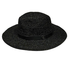 Polo Womens Fedora Hats In Black