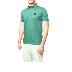 Polo Mens Active Badge Golfers In Turquoise
