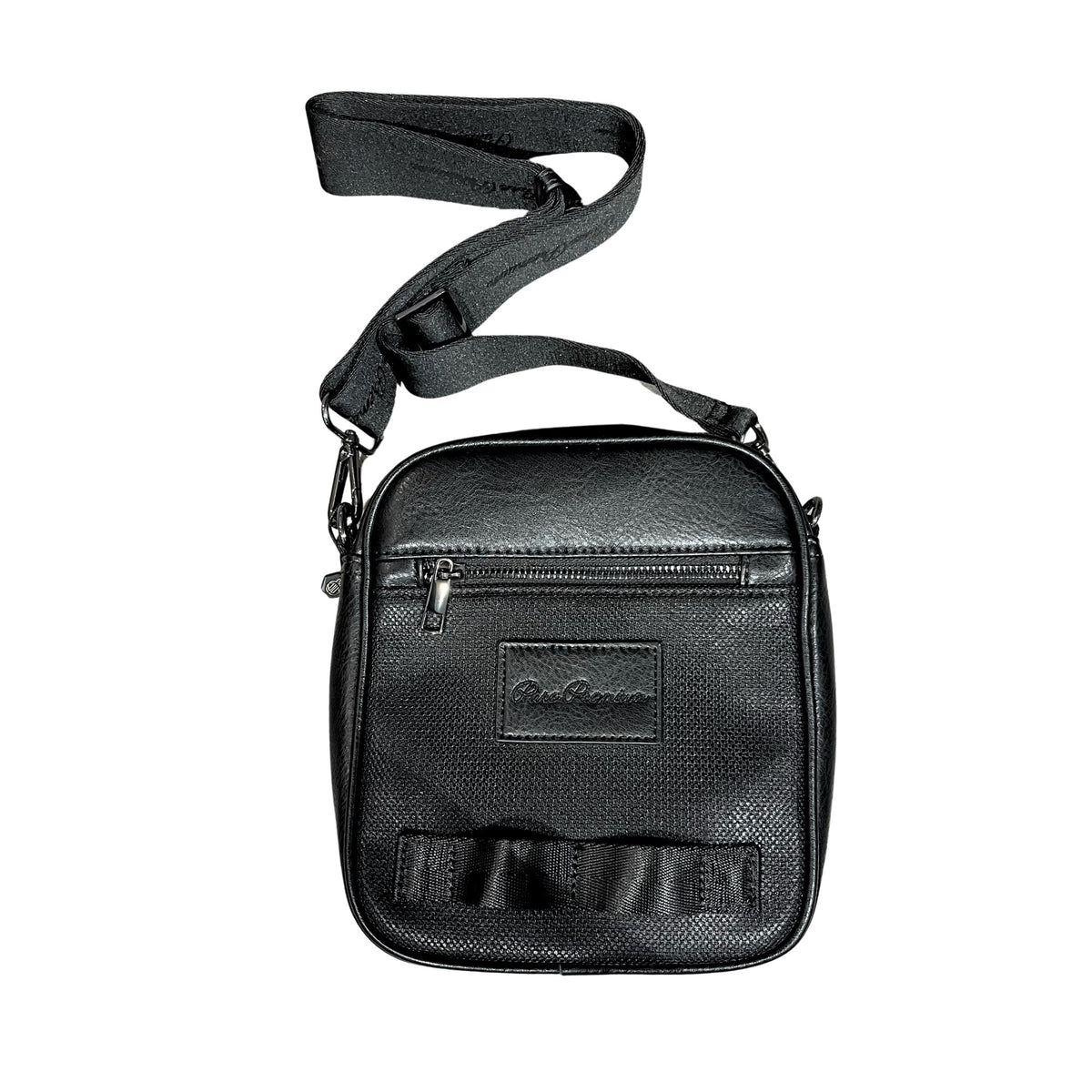 Pure Premium Vito Mens Side Bag In Black