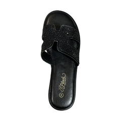 Miss Black Ladies Kali 5 Sandals In Black
