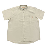 Sterling Mens Oxford Check Shirt Twinpack In Beige