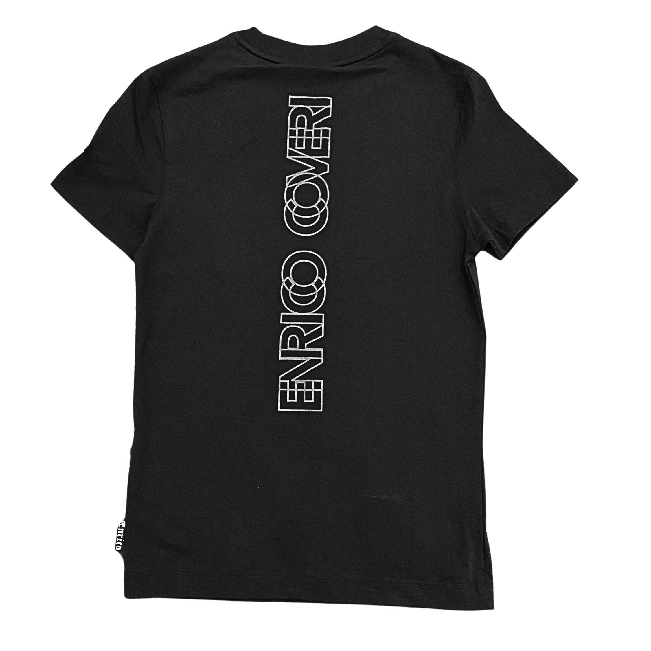 Enrico Coveri Mens 65 T-Shirt In Black