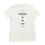 Enrico Coveri Mens 301 T-Shirt In Off White