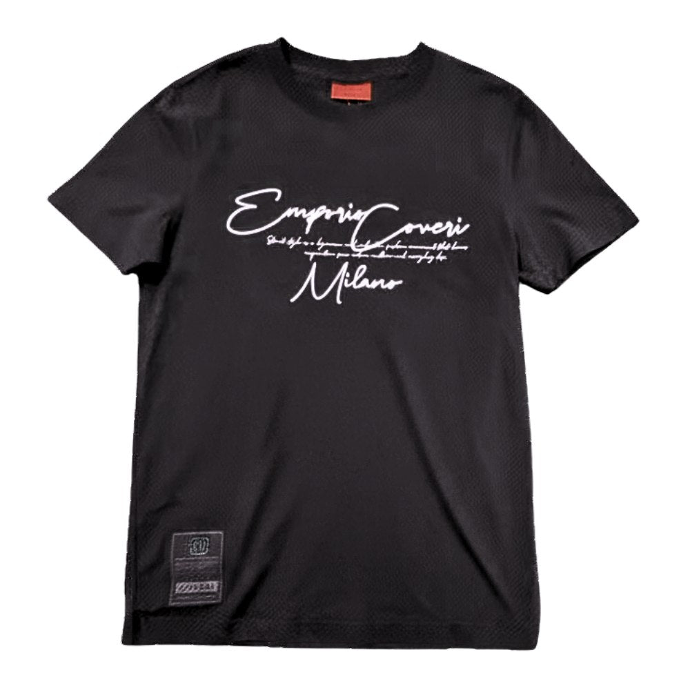 Enrico Coveri Mens 91 T-Shirt In Black