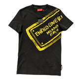 Enrico Coveri Mens 117 T-Shirt In Black