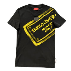 Enrico Coveri Mens 117 T-Shirt In Black
