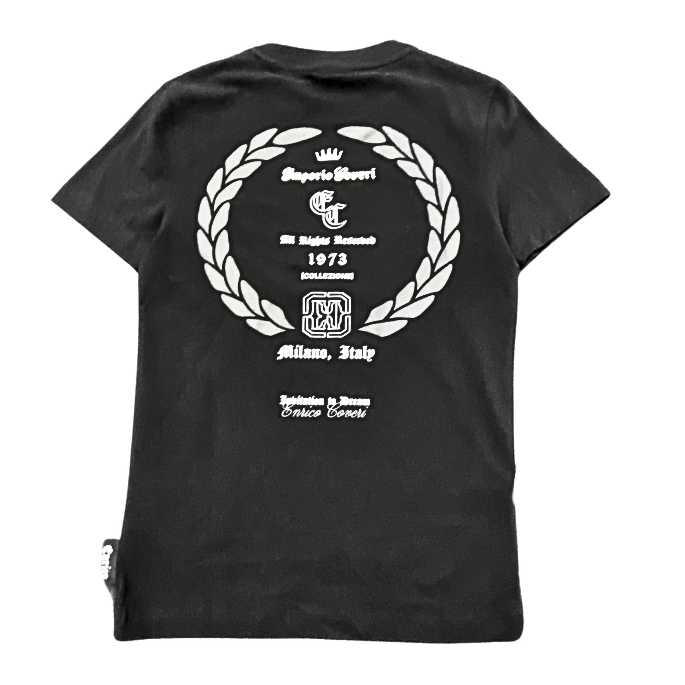 Enrico Coveri Mens 75 T-Shirt In Black