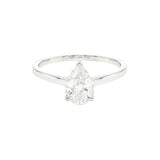1.30ct Pear Solitaire Engagement Ring