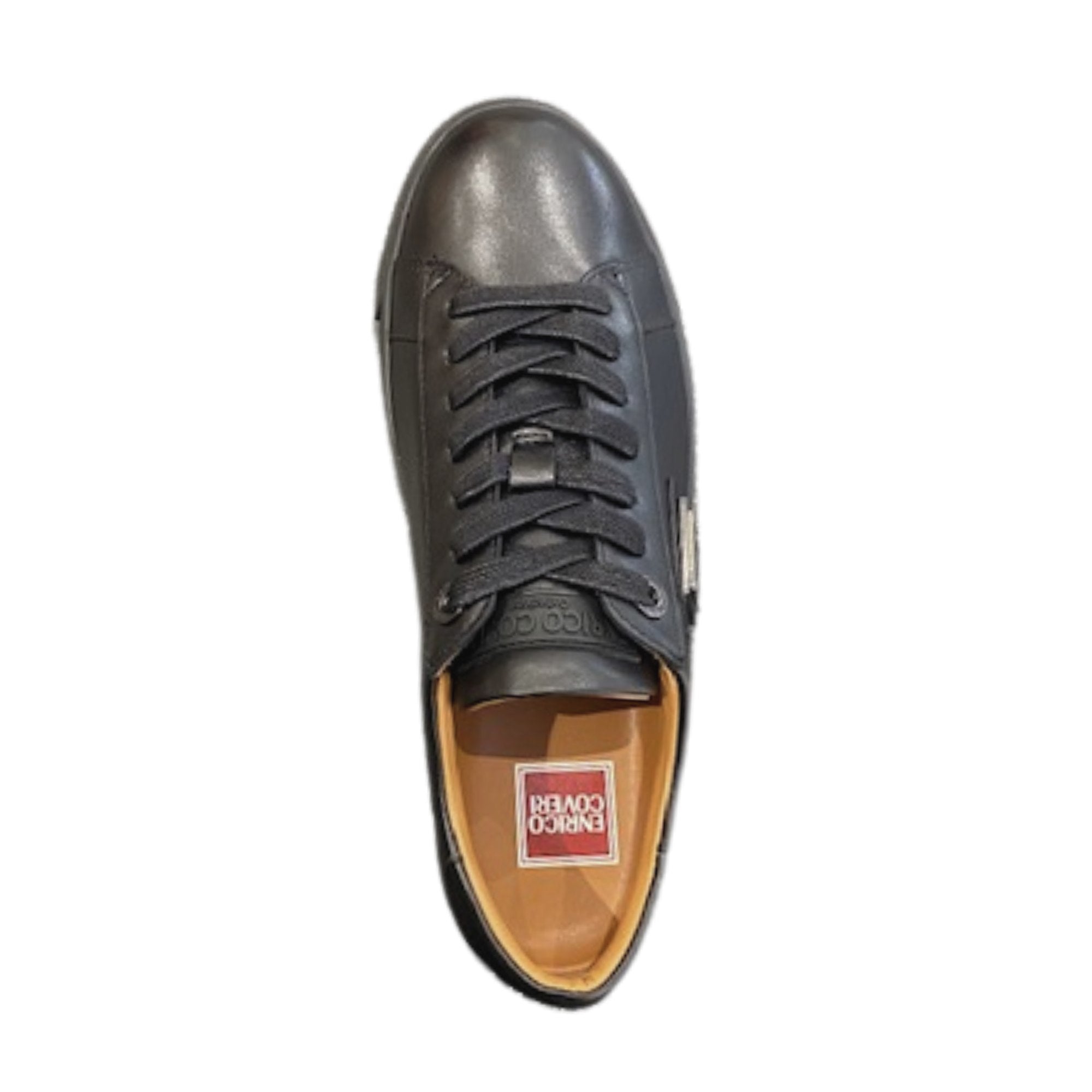 Enrico Coveri Mens Sneasker Shoes In Black