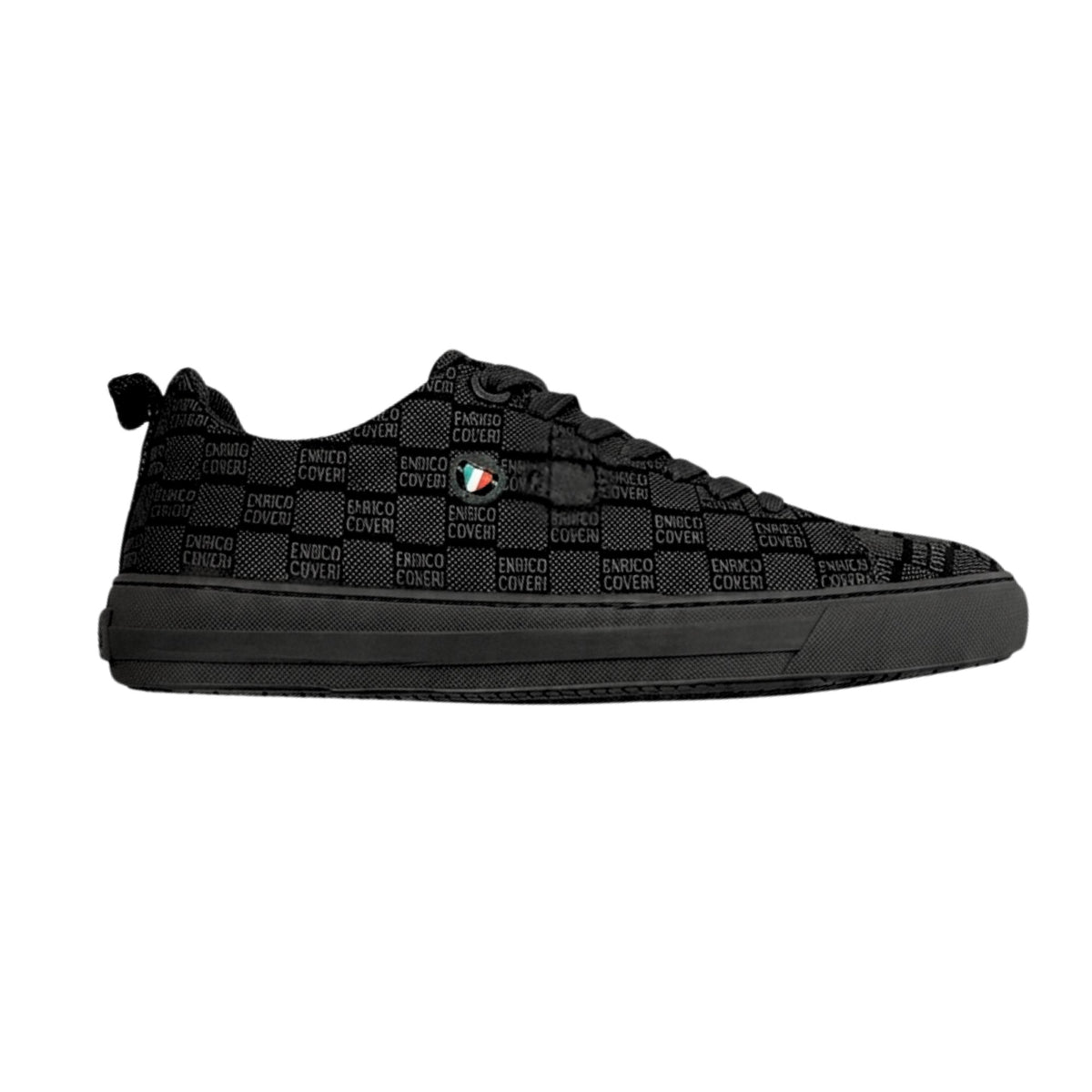 Enrico Coveri Mens 919 Sneakers In Black