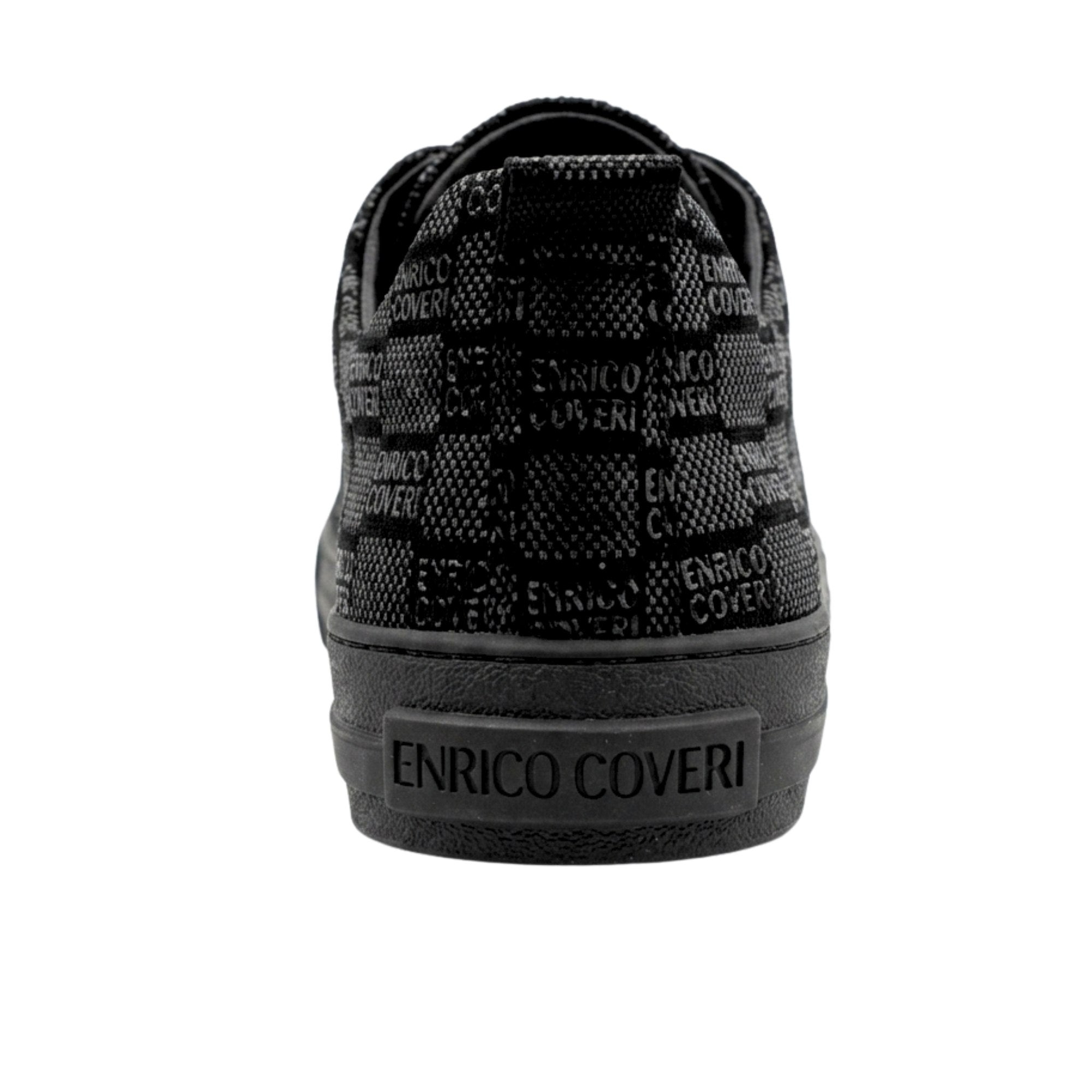 Enrico Coveri Mens 919 Sneakers In Black