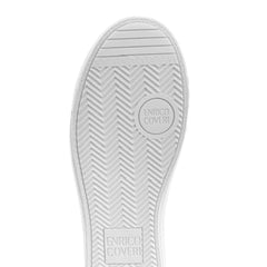 Enrico Coveri Mens Sneakers In White & Black