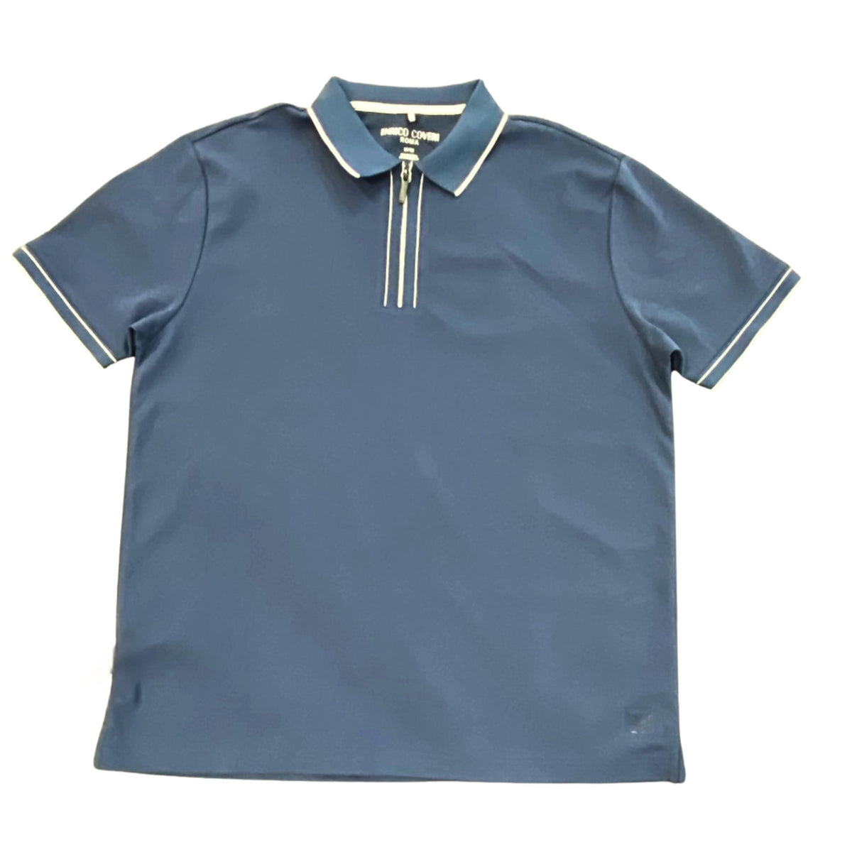 Enrico Coveri Mens Roma Golfer In Blue