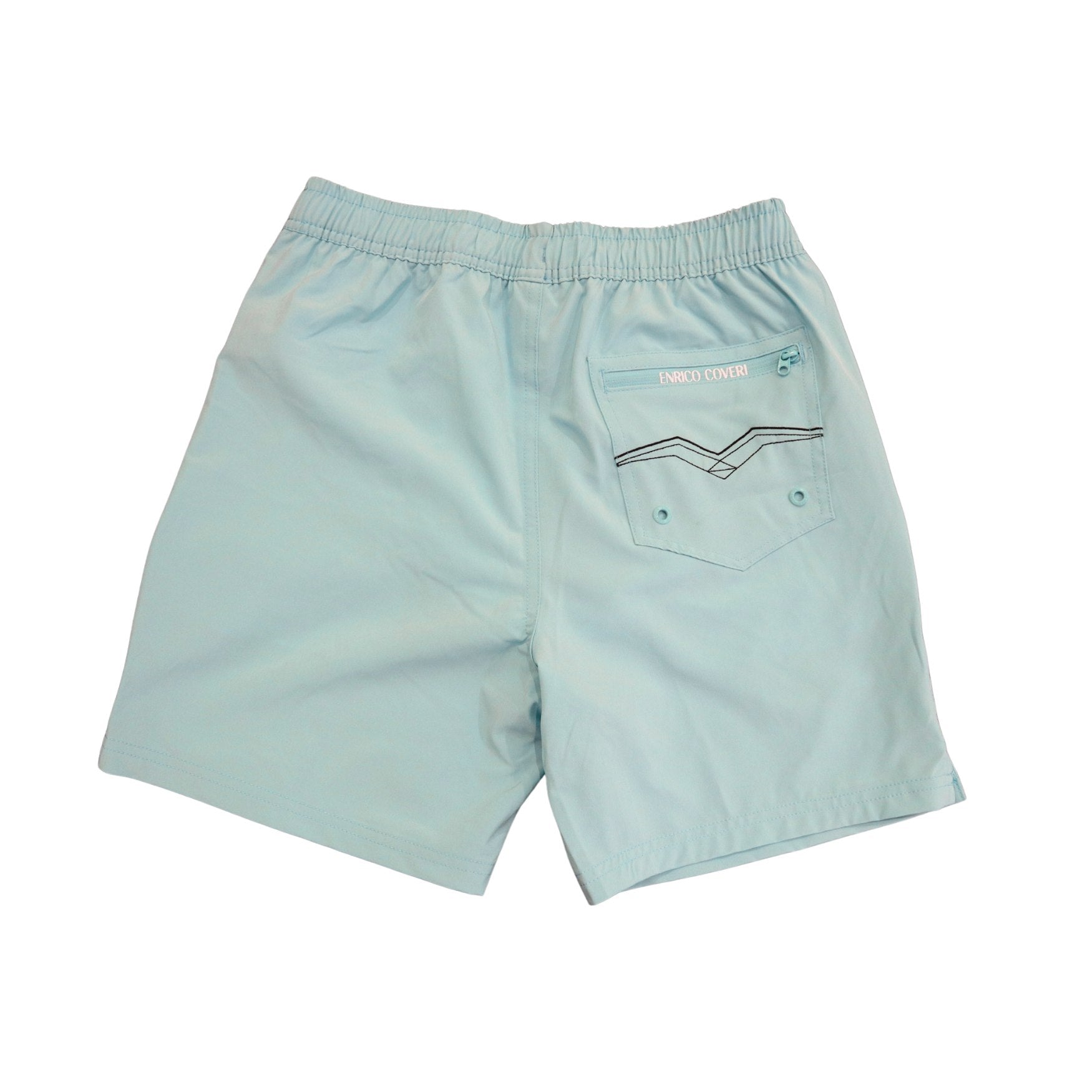 Enrico Coveri Mens Shorts In Turquoise