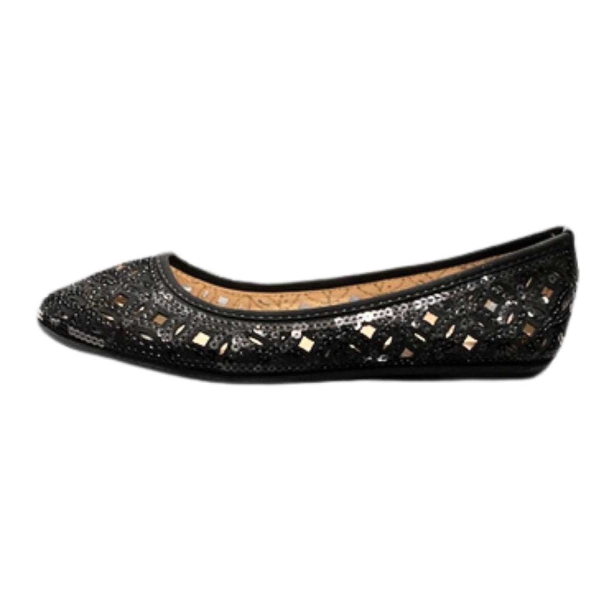 Orbit Glamour Ladies Pumps In Black
