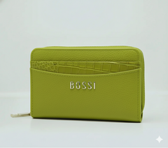 Bossi Akessia PU Zip Around Purse In Green