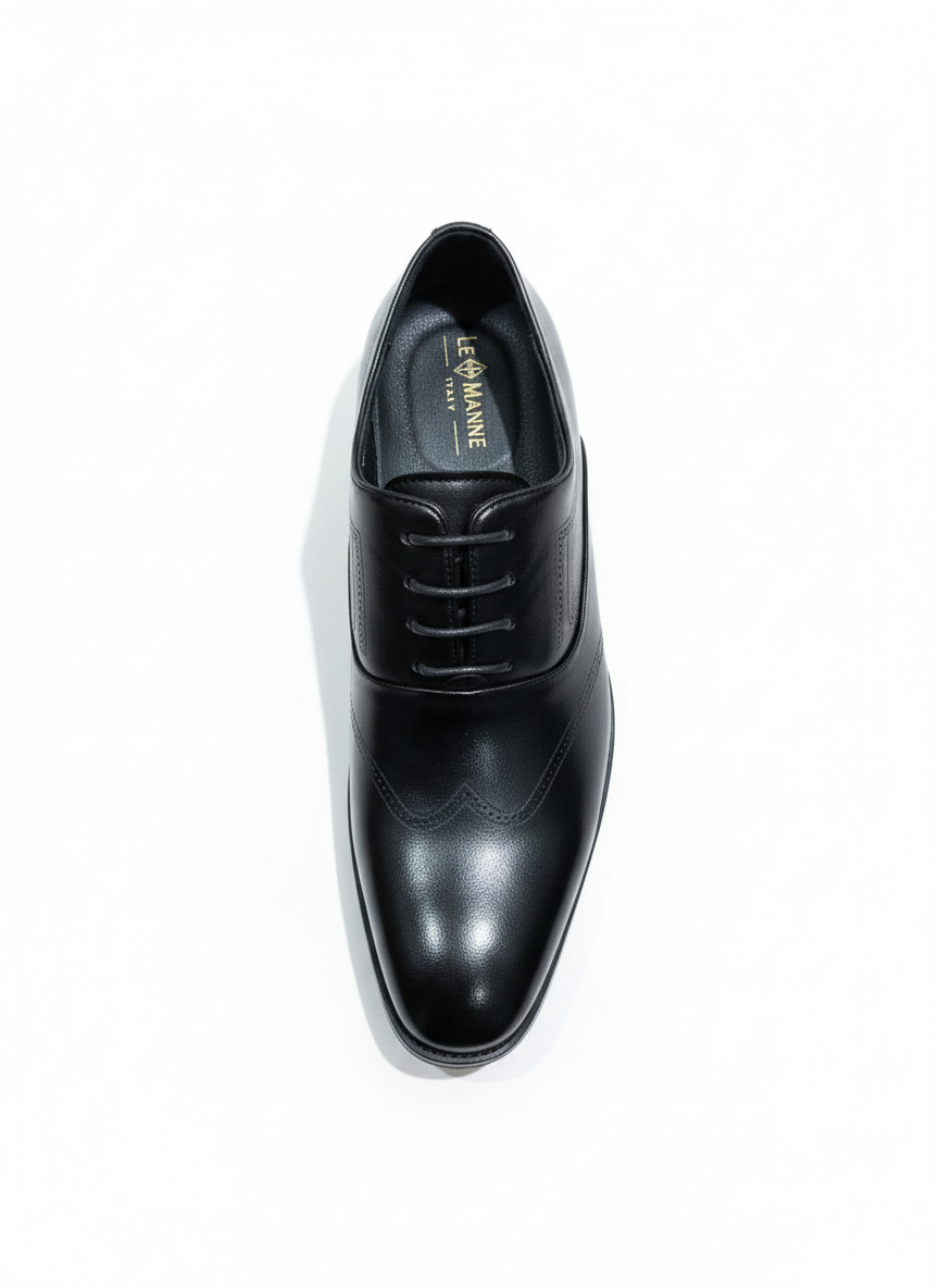 Le Manne Mens BHP-37 Shoes In Black