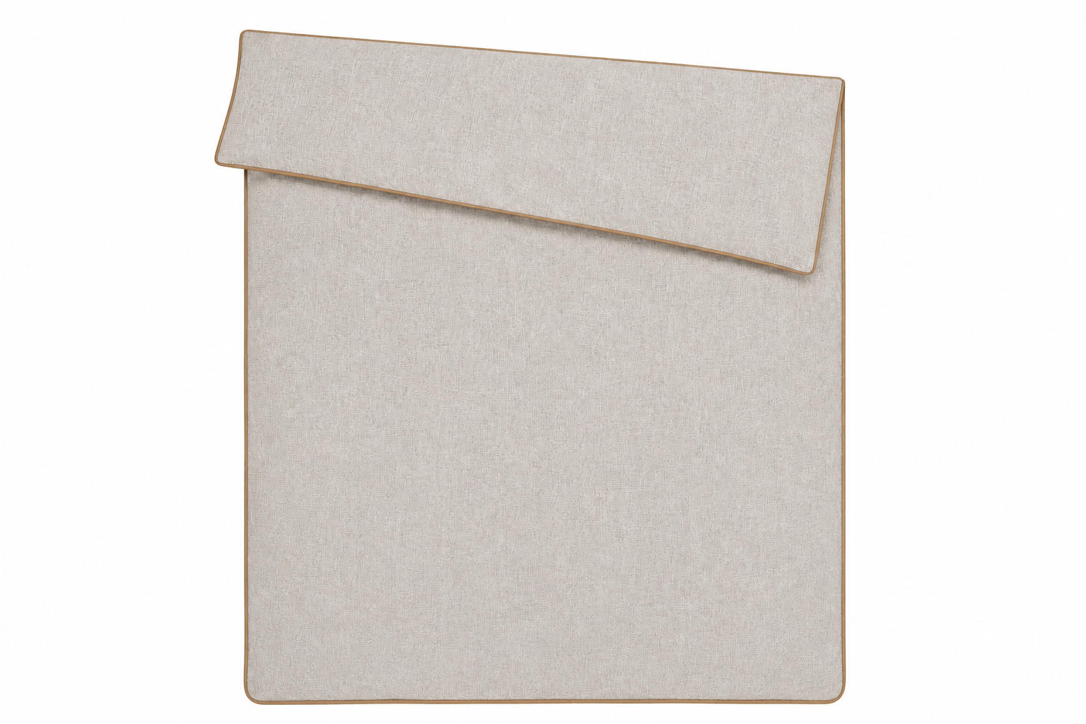 Cotton Co Cashmere Duvet Cover In Stone