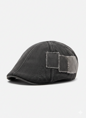 Ben  Sherman Mens Denim Dixie Cap In Charcoal