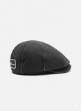 Ben  Sherman Mens Denim Dixie Cap In Charcoal