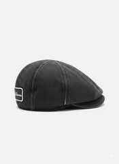 Ben  Sherman Mens Denim Dixie Cap In Charcoal