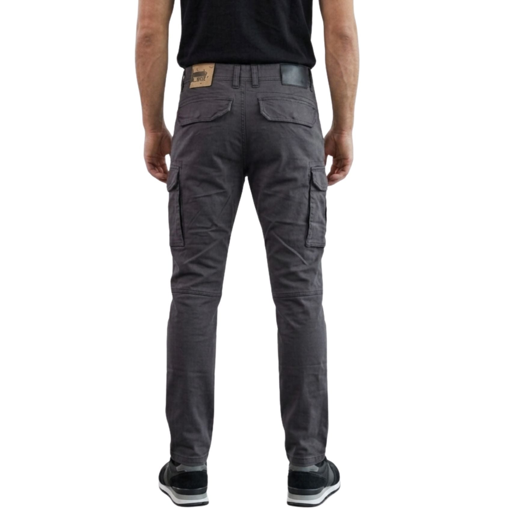 Soviet Mens Eithan Fashion Cargo Pants In Anthracite