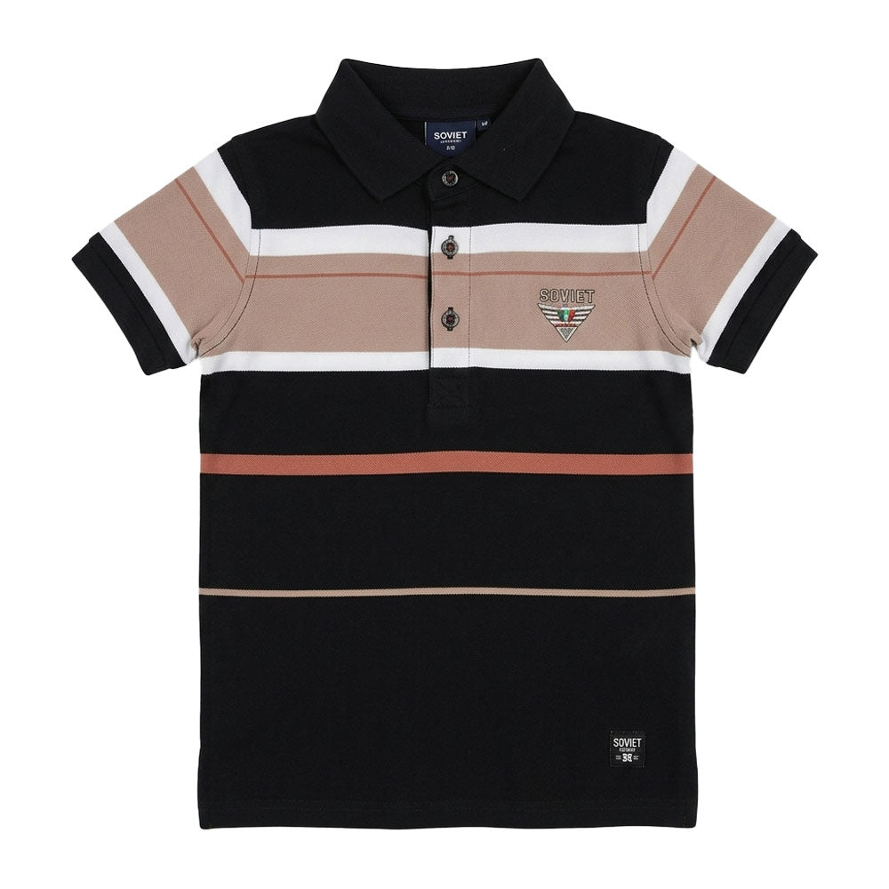 Soviet Boys Y/Dye Golfer In Black