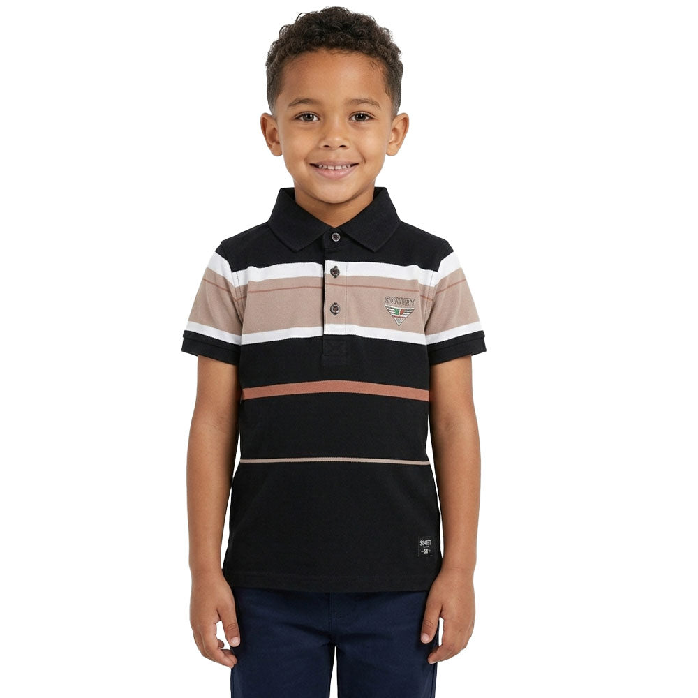 Soviet Boys Y/Dye Golfer In Black