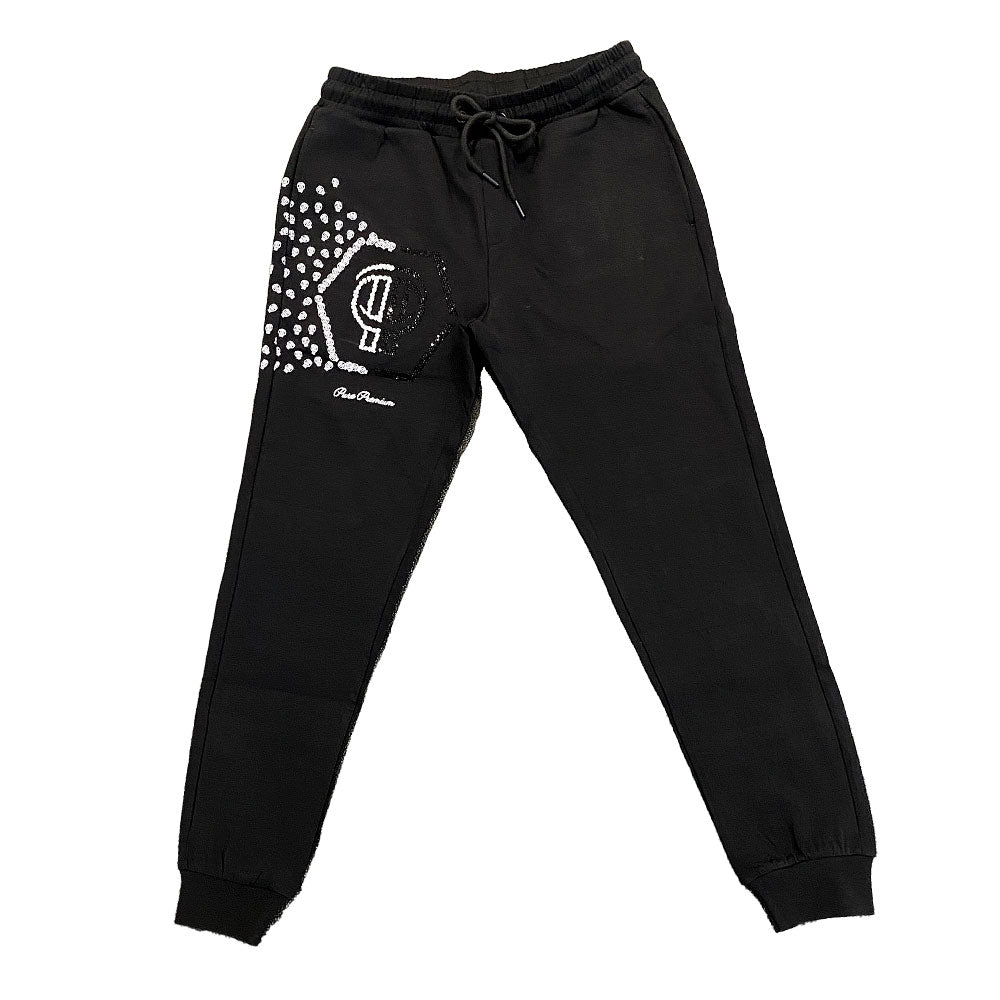Pure Premium Mens Brava Sweat Pants In Black