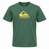 Quiksilver Boys Corp Logo T-Shirt In Forest